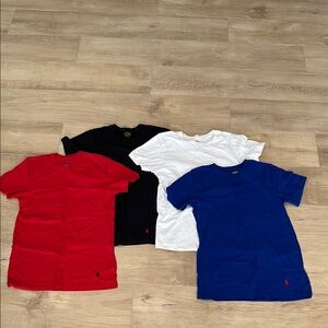 Multi color set of 4 Polo Tees. Like new.